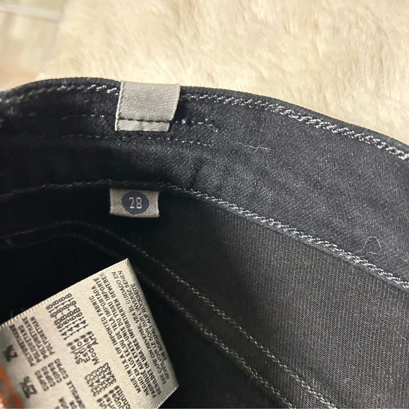 Citizens of Humanity Rocket High Rise Wax Coated Leatherette Skinny Jeans - Picture 13 of 14